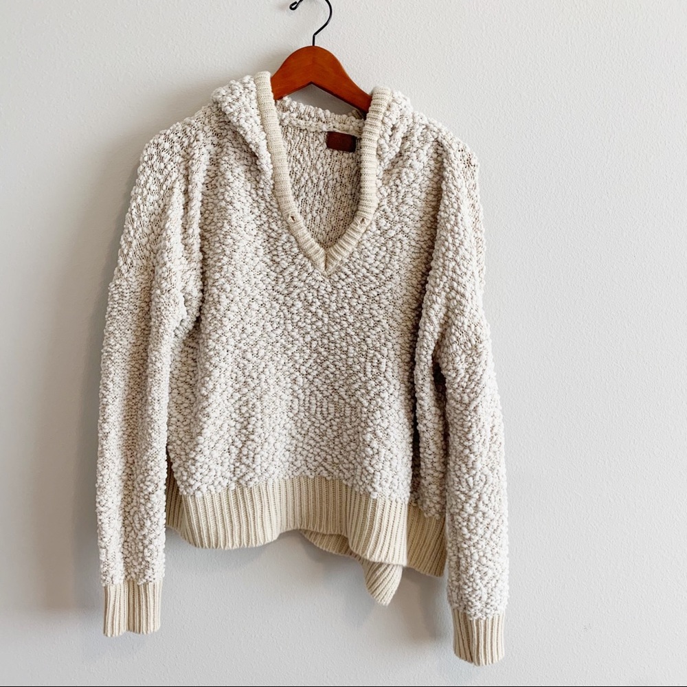 POL sweater popcorn knit sweater
